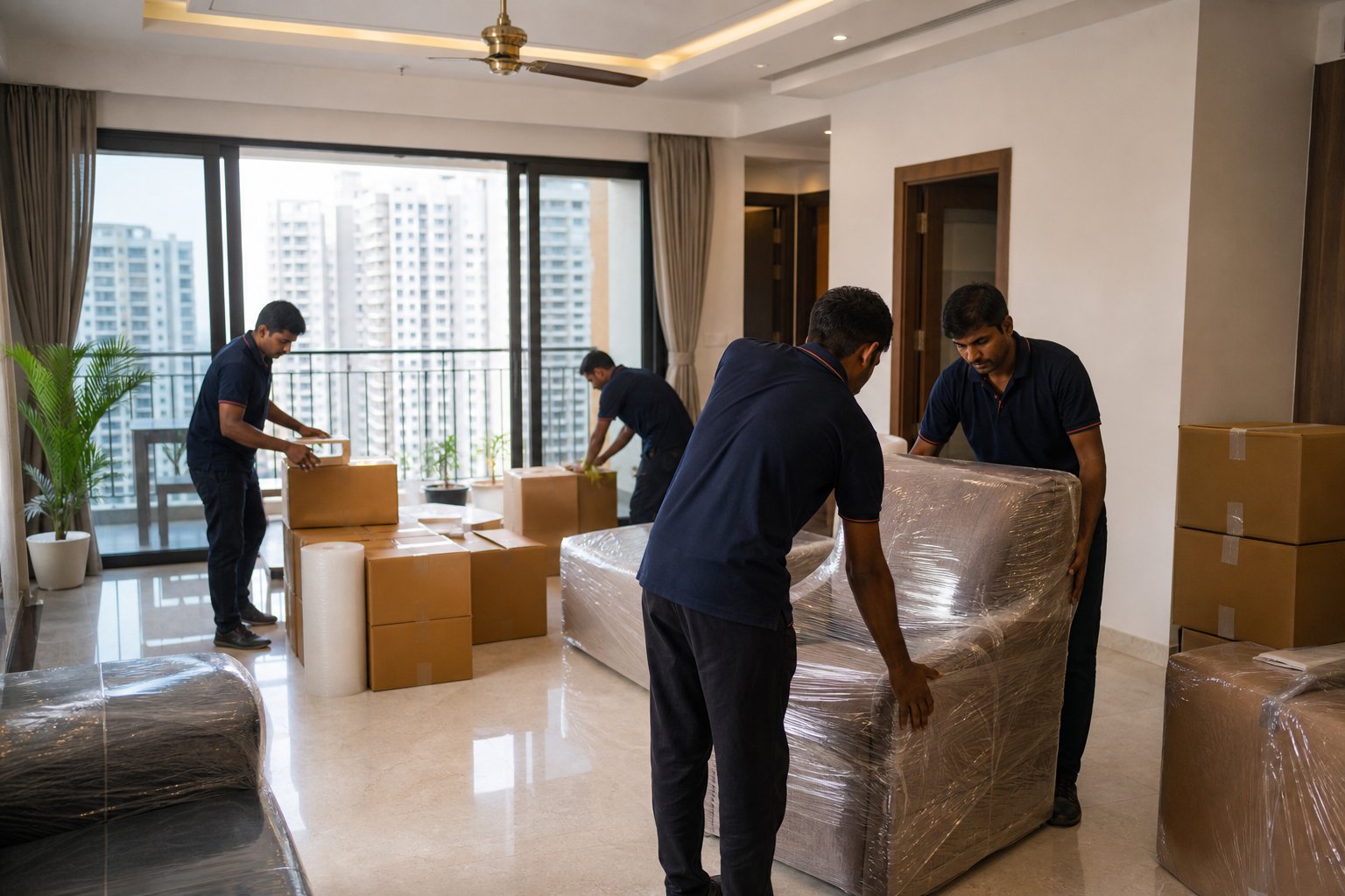 Home shifting from Noida to Pune